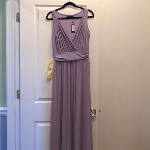 Lilac long dress